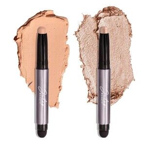 Julep Crème-to-Powder Waterproof Eyeshadow 101 Duo Desert Champagne Shimmer NEW